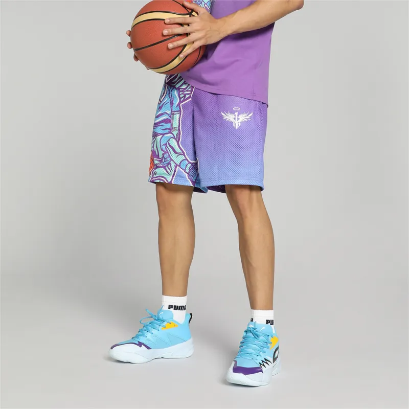 PUMA Shorts De Baloncesto Con Estampado PUMA X Lamelo Ball Charlotte Para Hombre-2