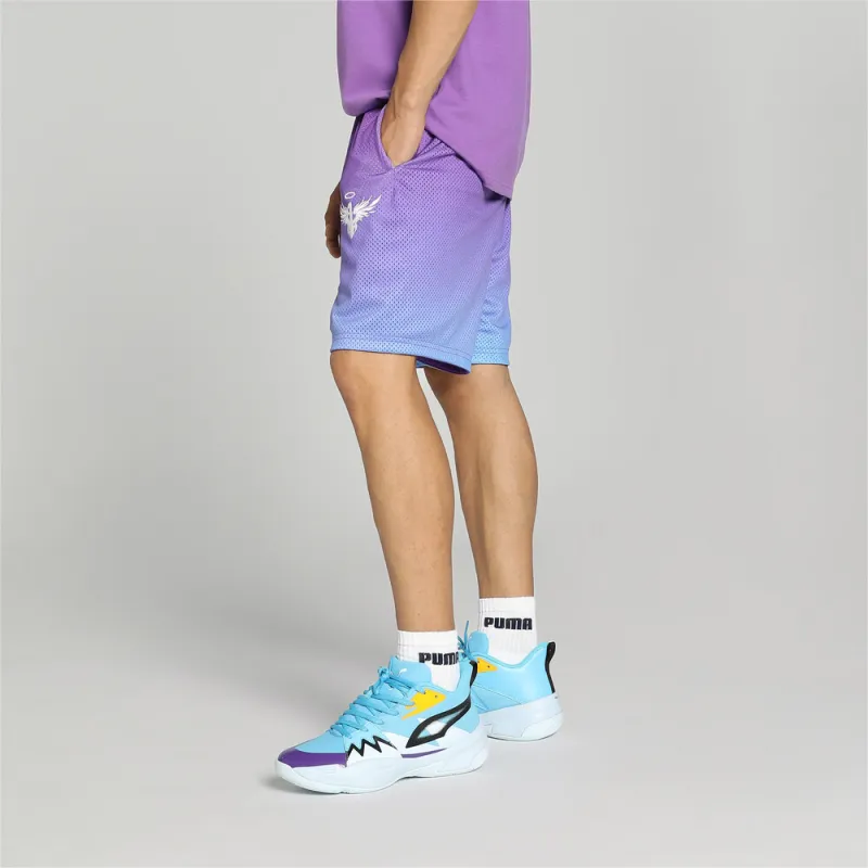 PUMA Shorts De Baloncesto Con Estampado PUMA X Lamelo Ball Charlotte Para Hombre-3