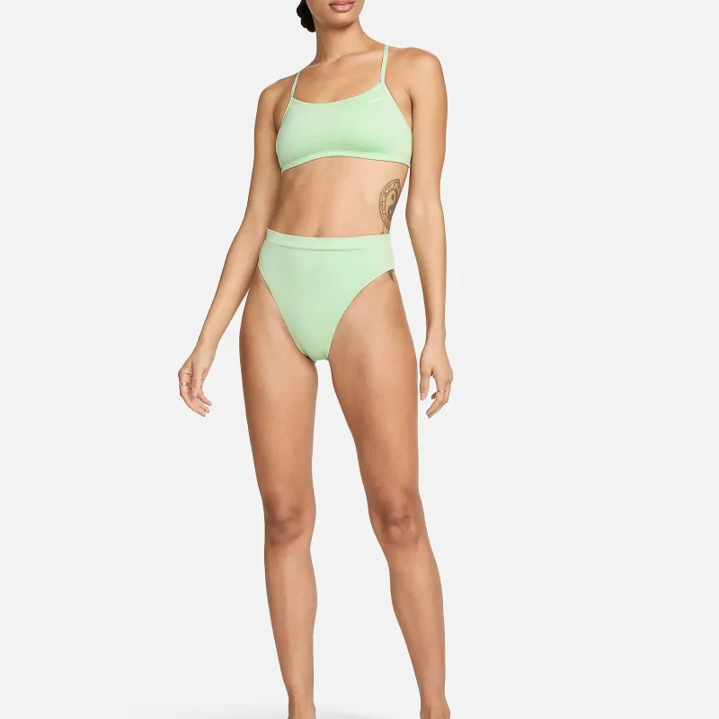Nike Essential Racerback Bikini Top Bikini Women's Vapor Green-2