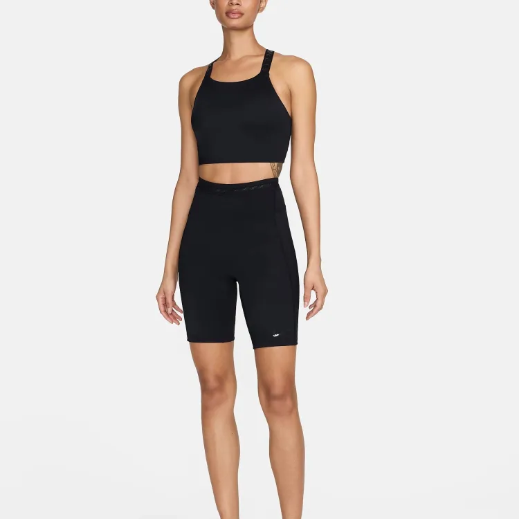Nike Swim Hydralock Fusion Women's High-Neck Midkini Top XL