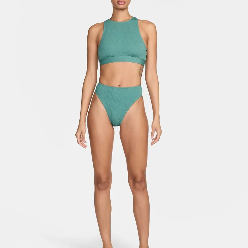 Nike Swim Elevated Essential Women's High Neck Bikini Top-2