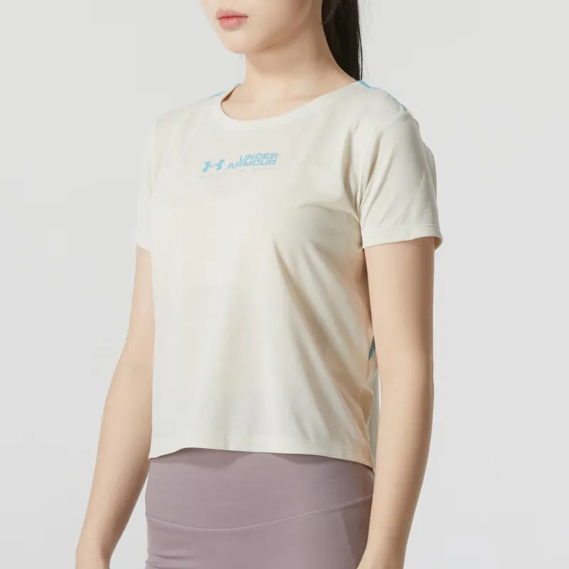 Under Armour Regular T Shirt Women's Apricot-4