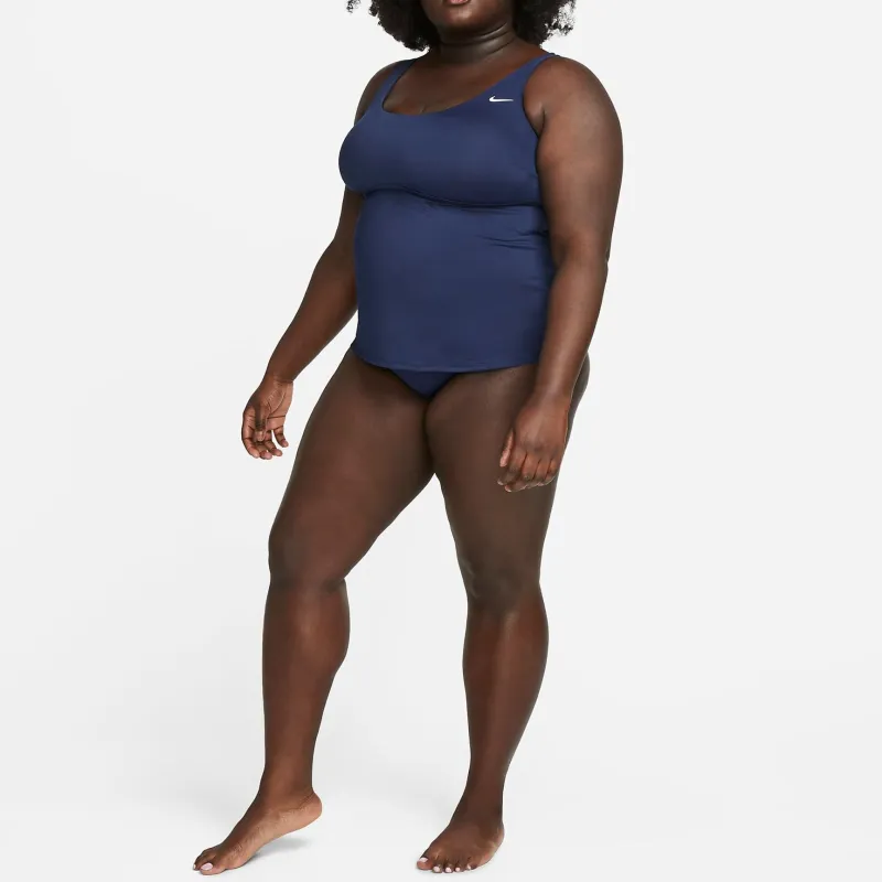 Nike Split Swimsuit Women's Midnight Navy-1