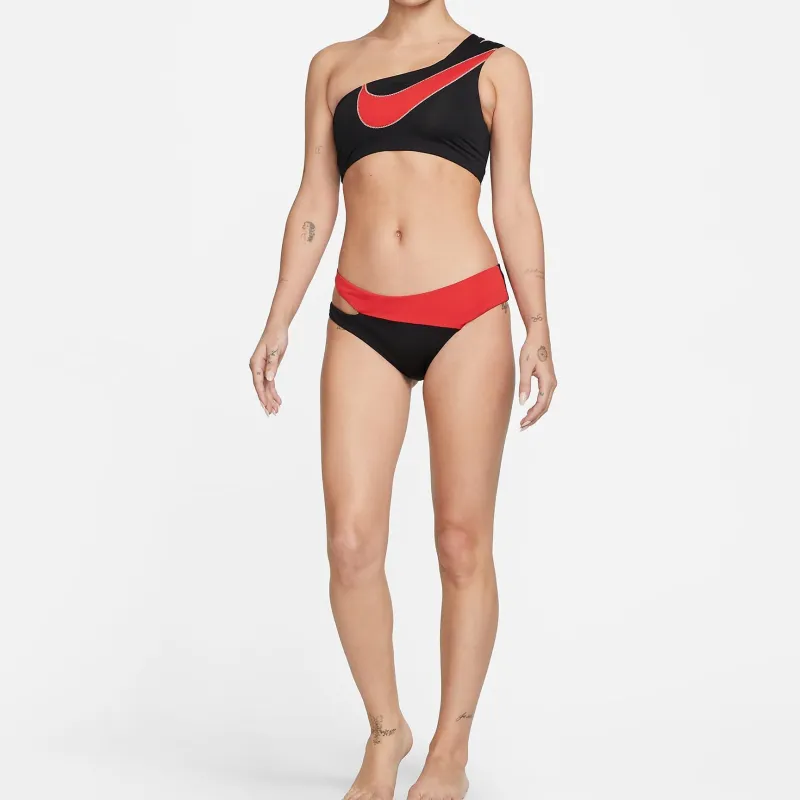 Nike Women's Bikini Swim Bottom Swimming Shorts Women's Black-1