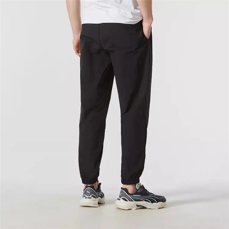 PUMA Knitted Sports Pants Men's Black-3