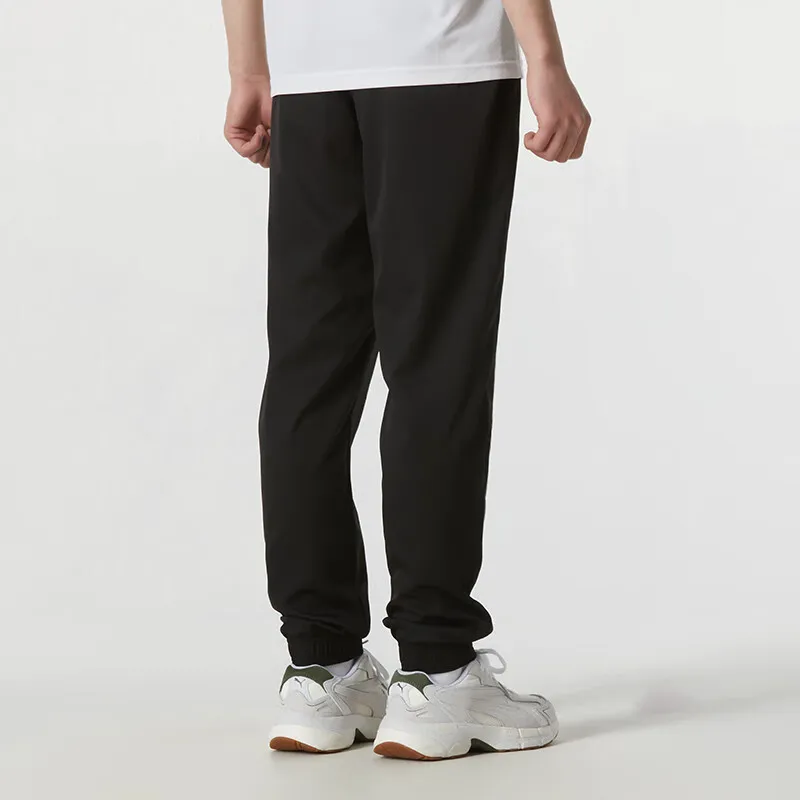 PUMA Knitted Sports Pants Men's Black-2