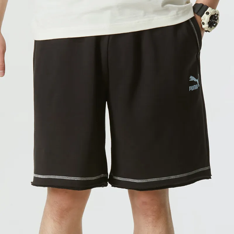 PUMA Casual Shorts Men Black-3