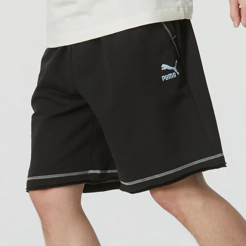 PUMA Casual Shorts Men Black-4
