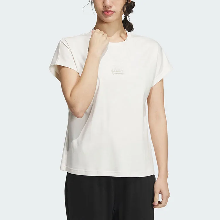 adidas Lounge Women's Silky T-Shirt Apricot-1