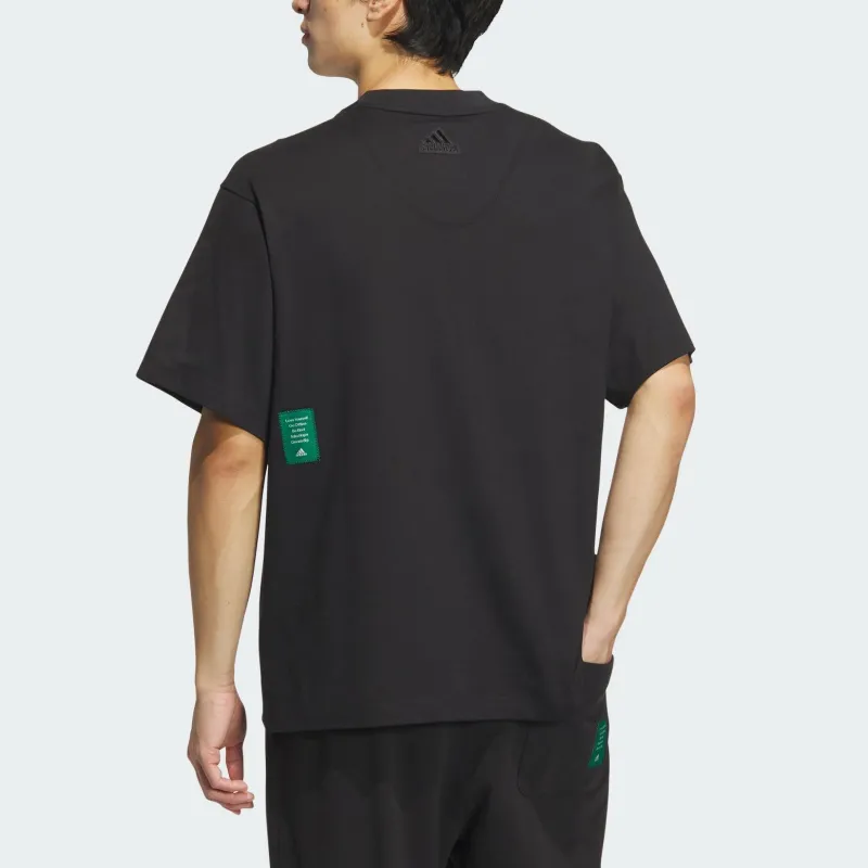 Adidas Men's Sports Casual Round Neck T-shirt-2