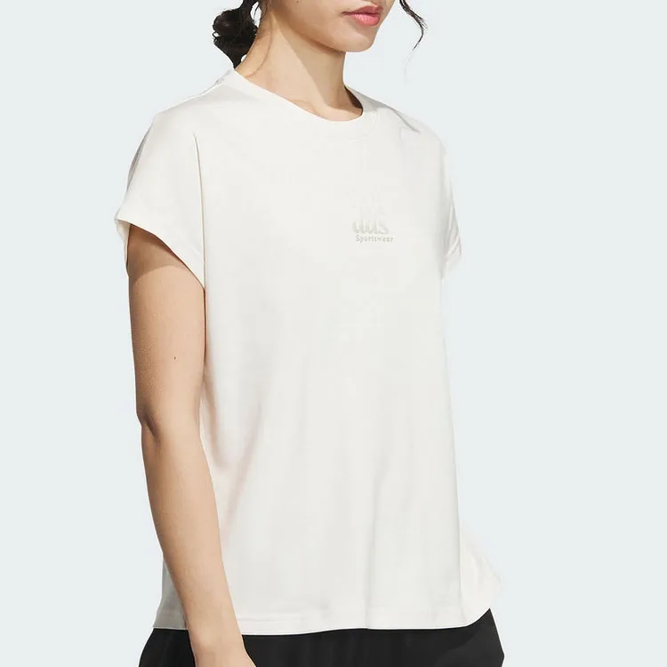 adidas Lounge Women's Silky T-Shirt Apricot-3