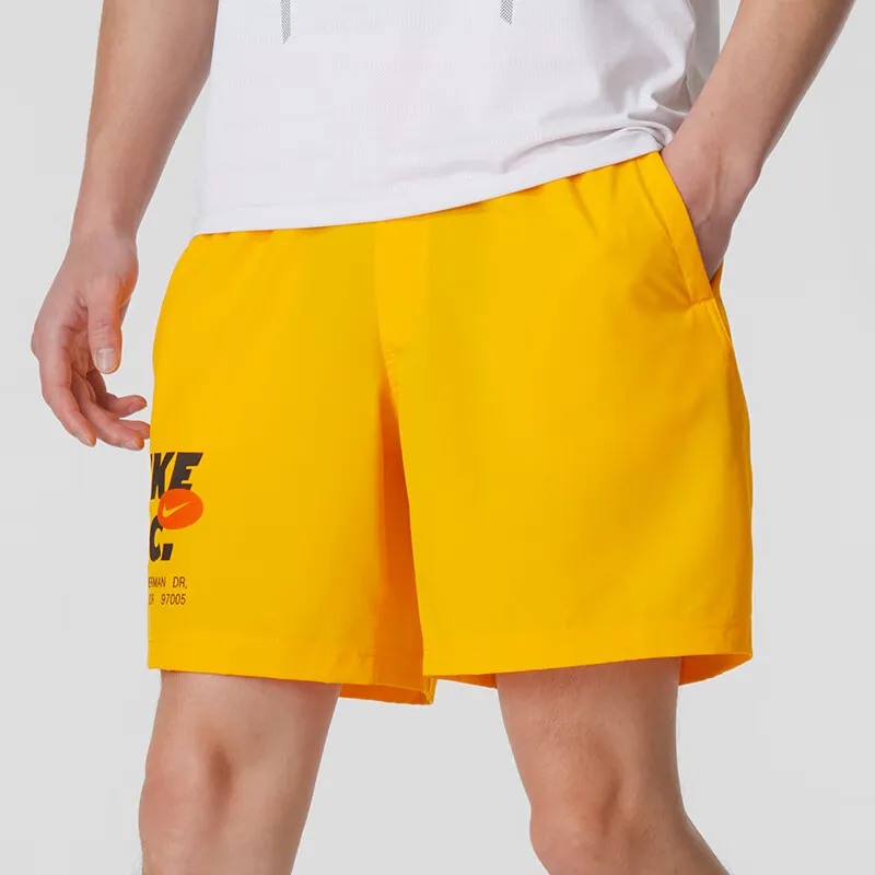 Nike Casual Shorts Men's Yellow-2