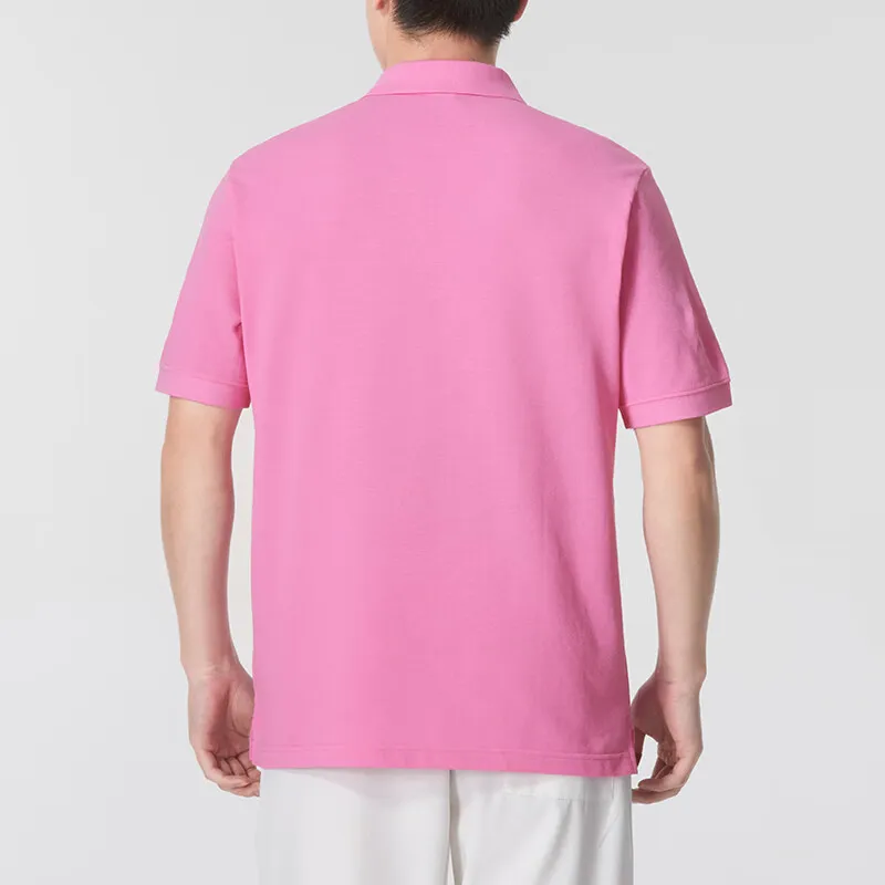 Nike Polo Shirts Men Pink-3
