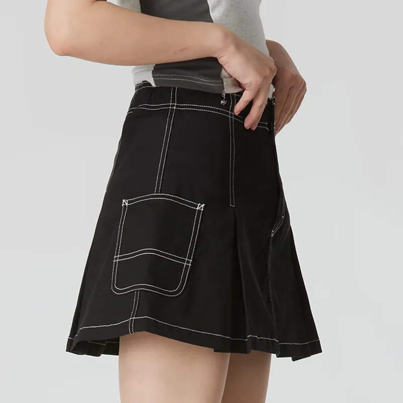 PUMA SS24 Casual Short Skirts Women's Black-5