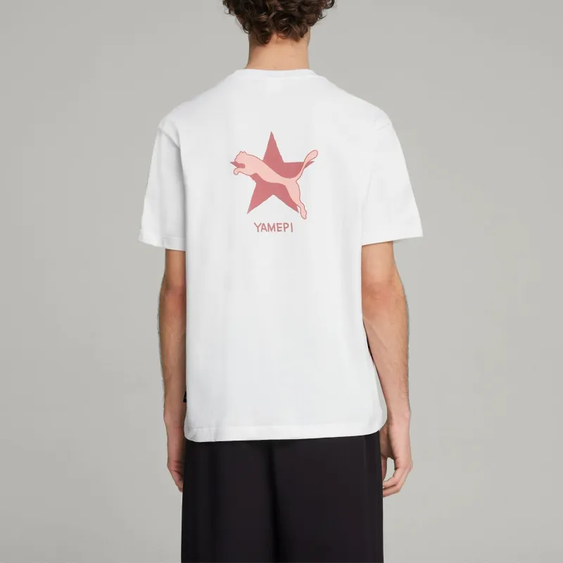 PUMA x YAMEPI T Shirt Men's White-2