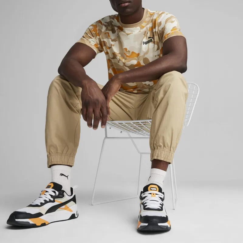 PUMA Essentials+ T-Shirts Men Yellow-4