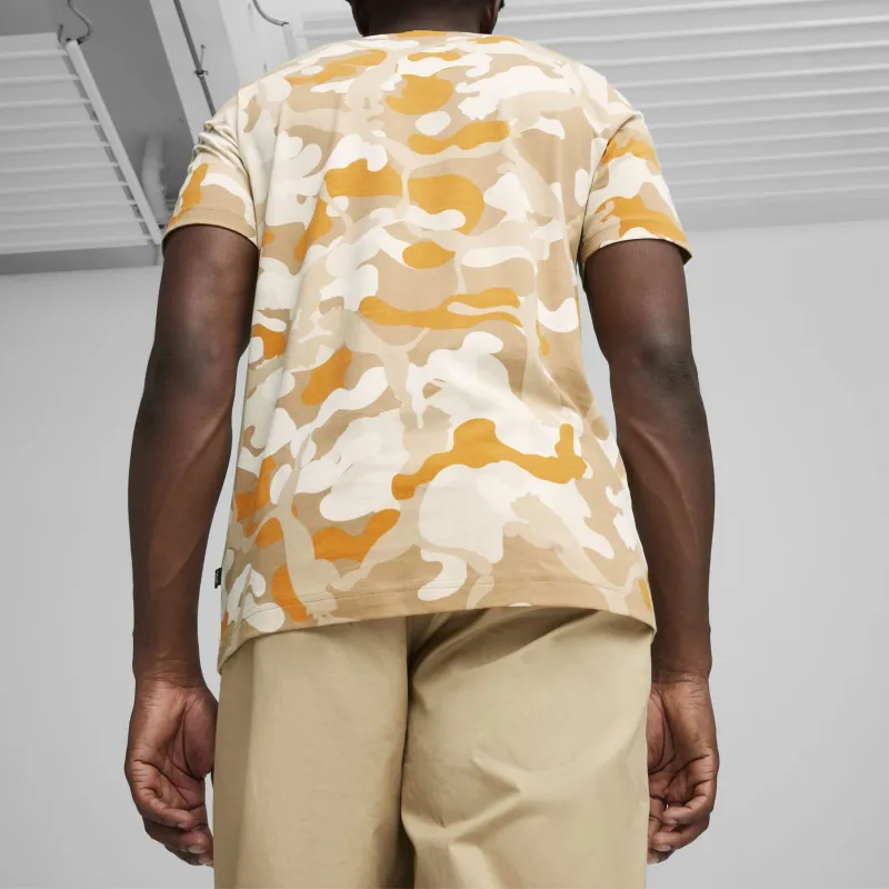 PUMA Essentials+ T-Shirts Men Yellow-3