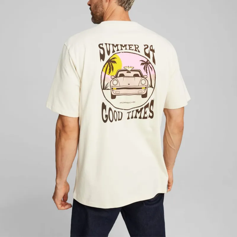 PUMA T Shirt Men's High Mountain Snow Summer-3