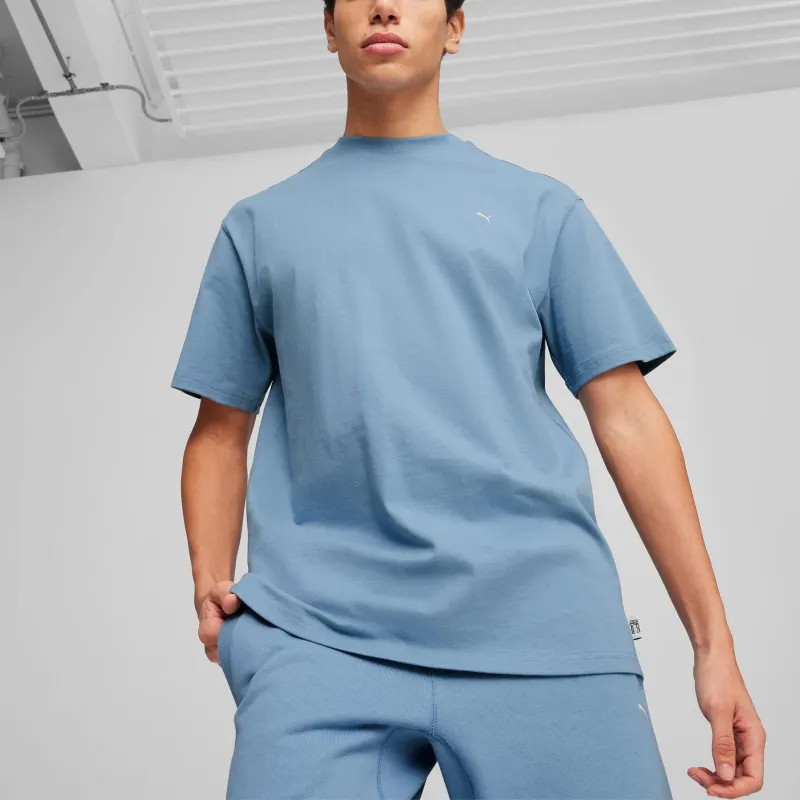 PUMA Mmq Series T Shirts Men Blue-2