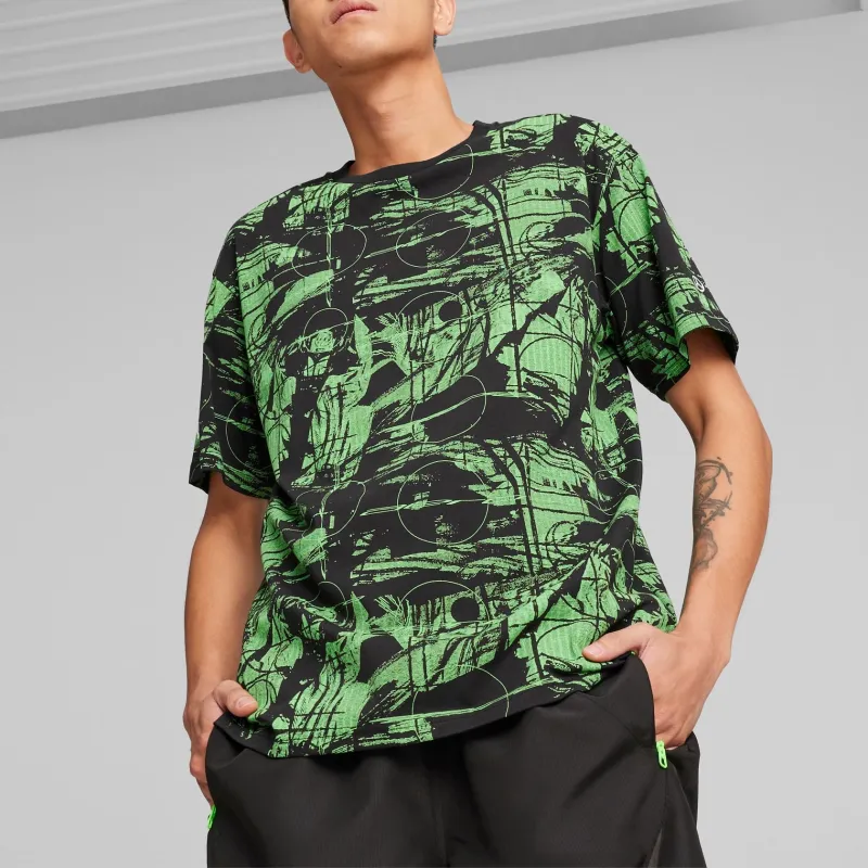 PUMA Mercedes-AMG Petronas F1® Motorsport Statement Men's Aop Tee-2