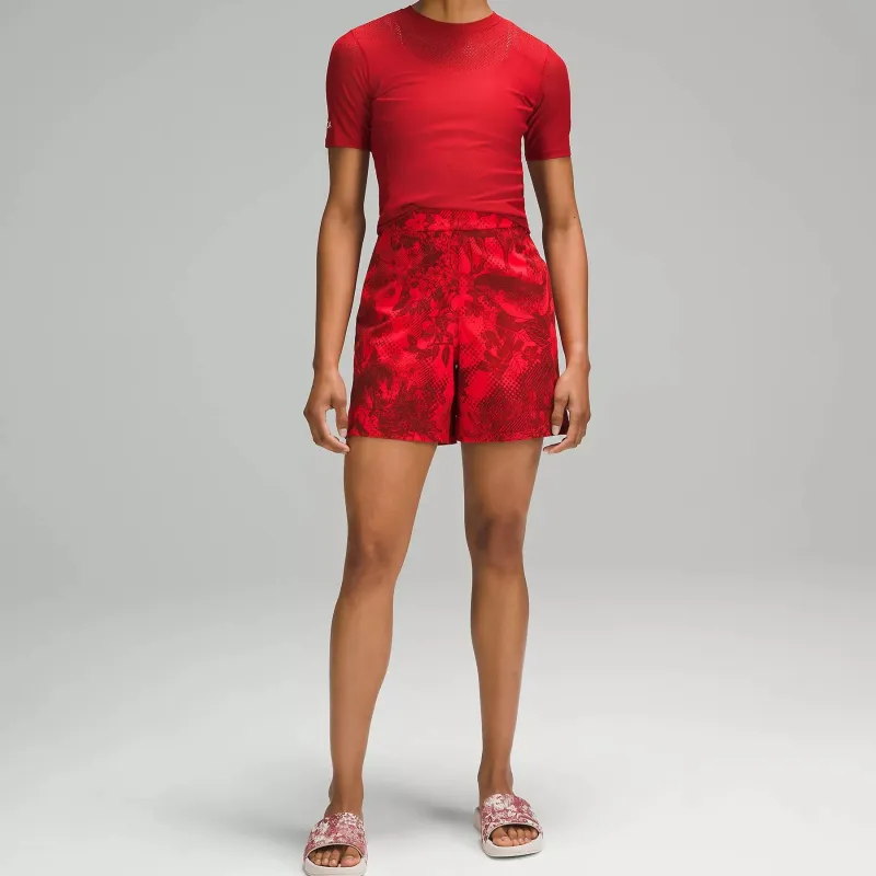 Lululemon Team Canada High Rise Short 6' Casual Shorts Women's-2