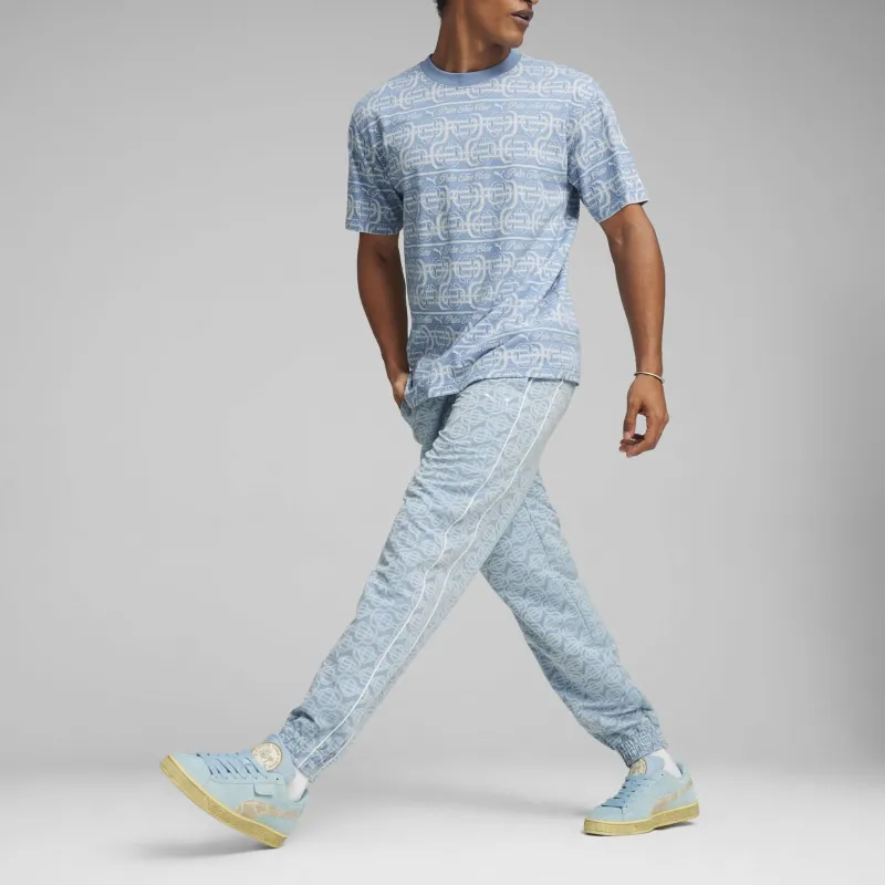 PUMA x Palm Tree Crew T Shirt Men's Sky Blue-4
