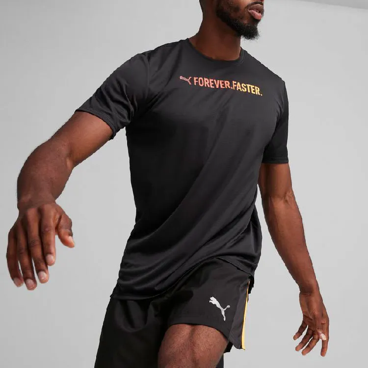 PUMA Camiseta Para Correr Con Combinación De Tres Tejidos Para Hombre Run Velocity-4