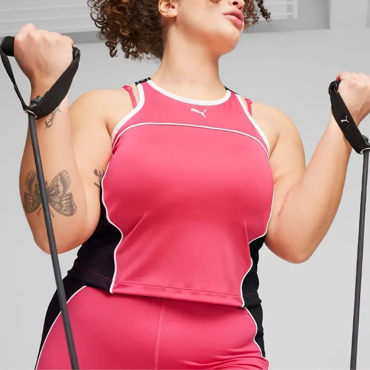PUMA FIT Tank Top Women's Garnet Red-2