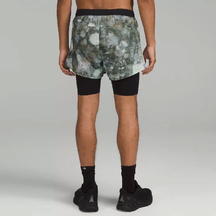 Lululemon LAB Casual Shorts Men's Green-2