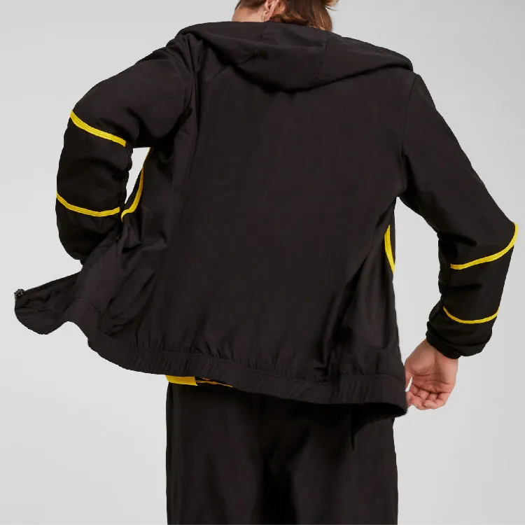 PUMA Borussia Dortmund Pre-Match Men's Woven Soccer Jacket-3