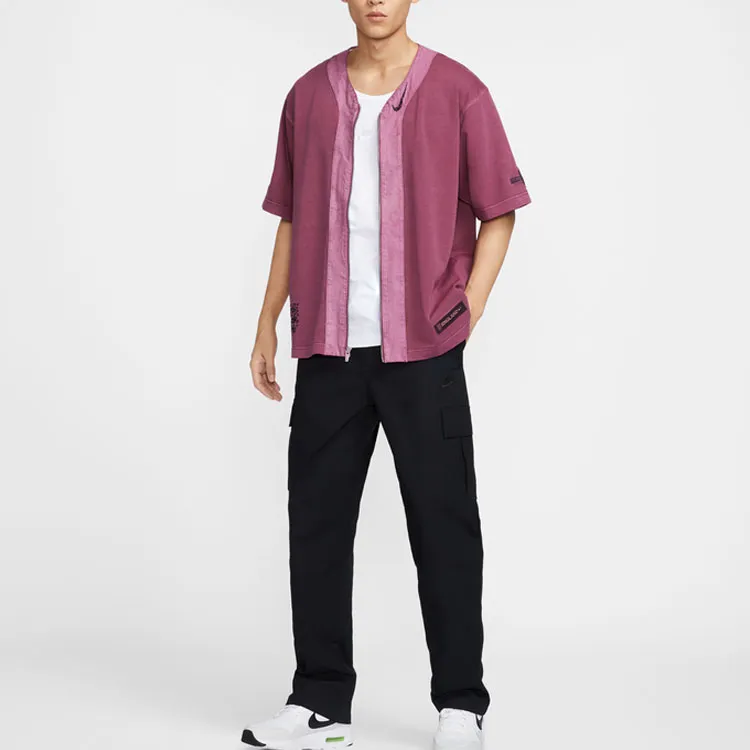 Nike Sportswear Essentials Series T Shirt Men's Rosewood Red-3