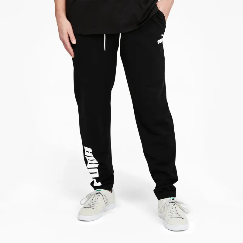 PUMA Power Colorblock Men's Pants Casual Pants Men's Black-2