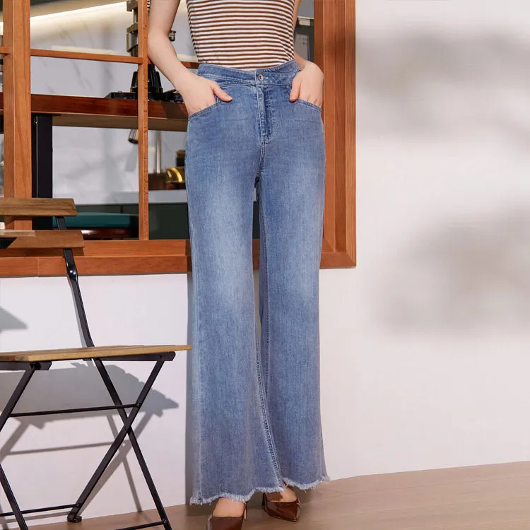 BBLLUUEE Jeans Women's Denim Blue-1
