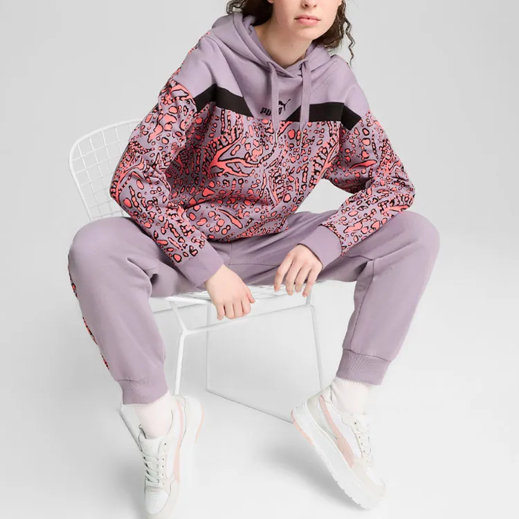PUMA HYPERNATURAL Hoodie Women's Sweatshirt Women's Light Plum-3
