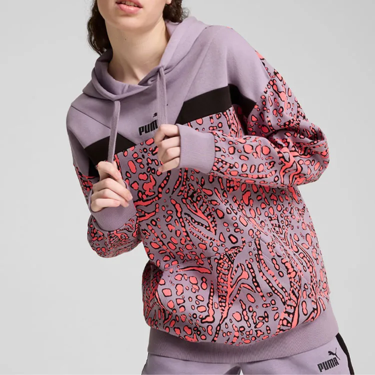 PUMA HYPERNATURAL Hoodie Women's Sweatshirt Women's Light Plum-2