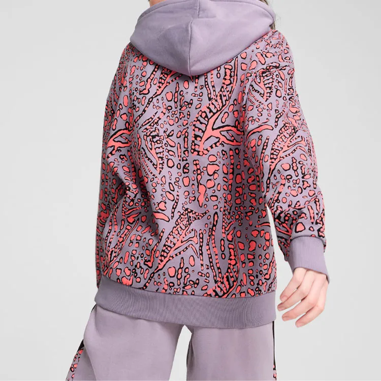 PUMA HYPERNATURAL Hoodie Women's Sweatshirt Women's Light Plum-4