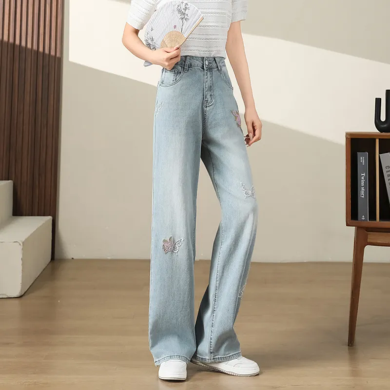TERRE BLEUE Jeans Women's Light Blue-5