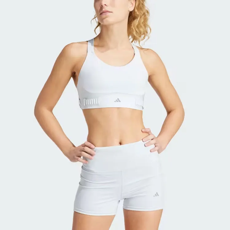 Adidas FASTIMPACT LUXE RUN HIGH-SUPPORT BRA Sports Underwear Women's White-3