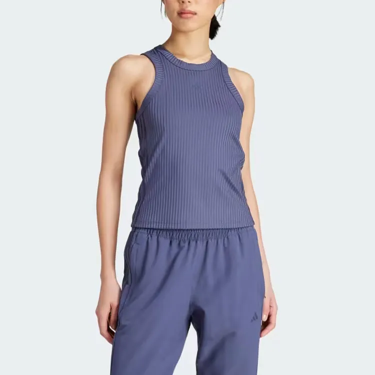 Adidas Gym Tank Tops Women's Purple-1
