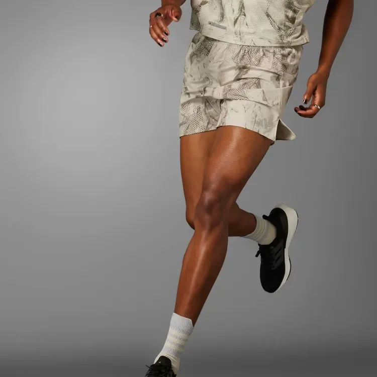 Adidas ULTIMATEADIDAS ALLOVER PRINT SHORTS Sports Shorts Men's Khaki-1
