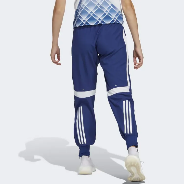 Adidas TRACK PANTS Knitted Sports Pants Women's Victory Blue-4