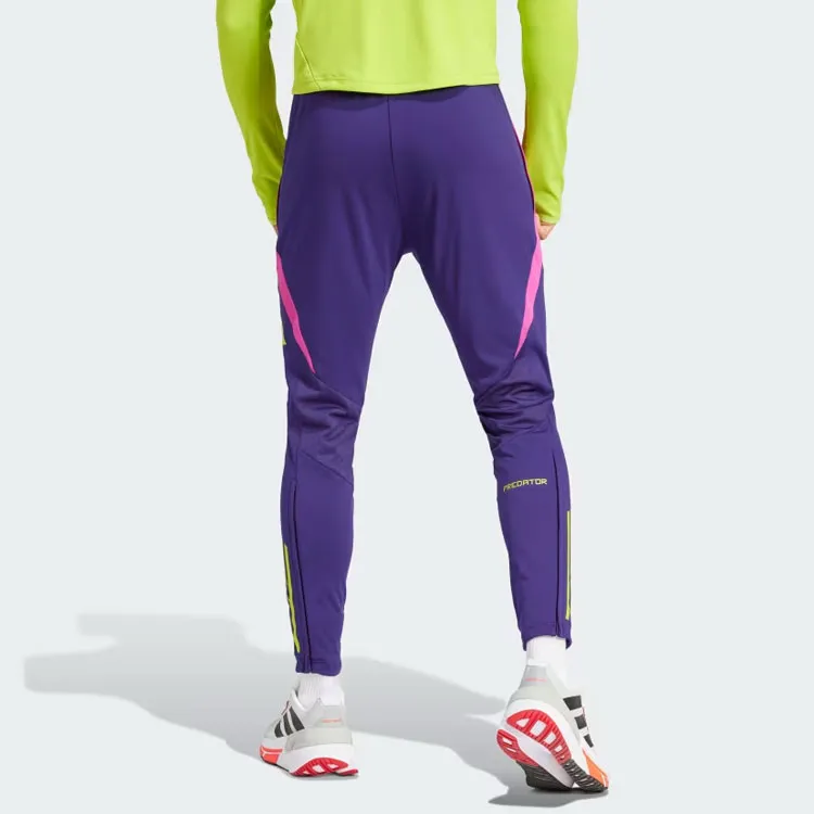 Adidas GENERATION PREDATOR TRAINING PANTS Soccer Bottoms Men's Purple-2