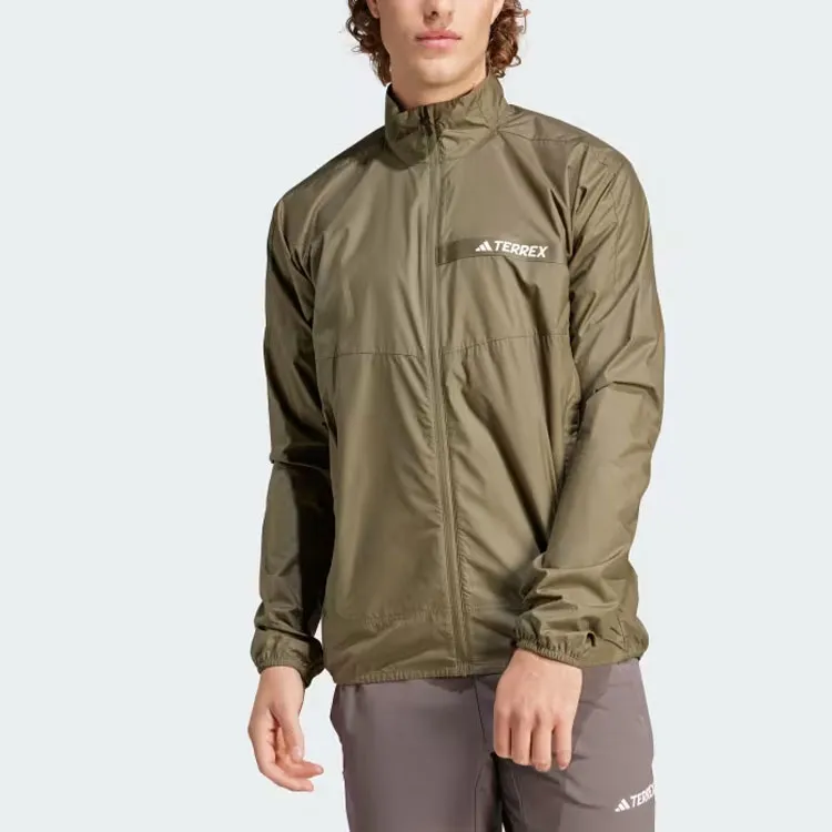 Adidas ULT TERREX MULTI WIND JACKET Jackets Coats Men's Olive-1