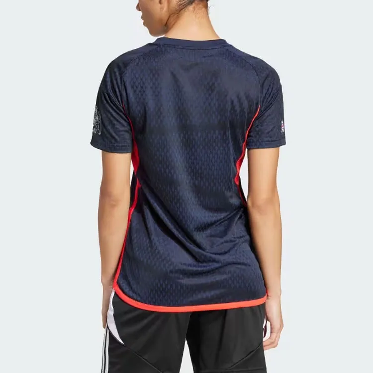 Adidas British Football Team Olympics Collection TEAM GB FOOTBALL JERSEY Soccer Jerseys Women's Legend Ink-2