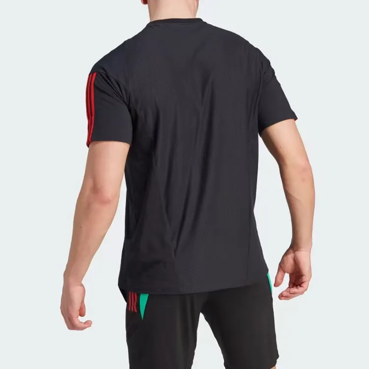 Adidas MANCHESTER UNITED TIRO 23 TRAINING T SHIRT Soccer Jerseys Men's Black-4