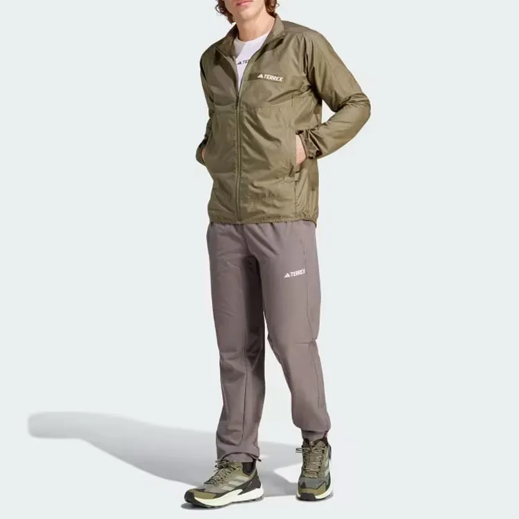 Adidas ULT TERREX MULTI WIND JACKET Jackets Coats Men's Olive-4
