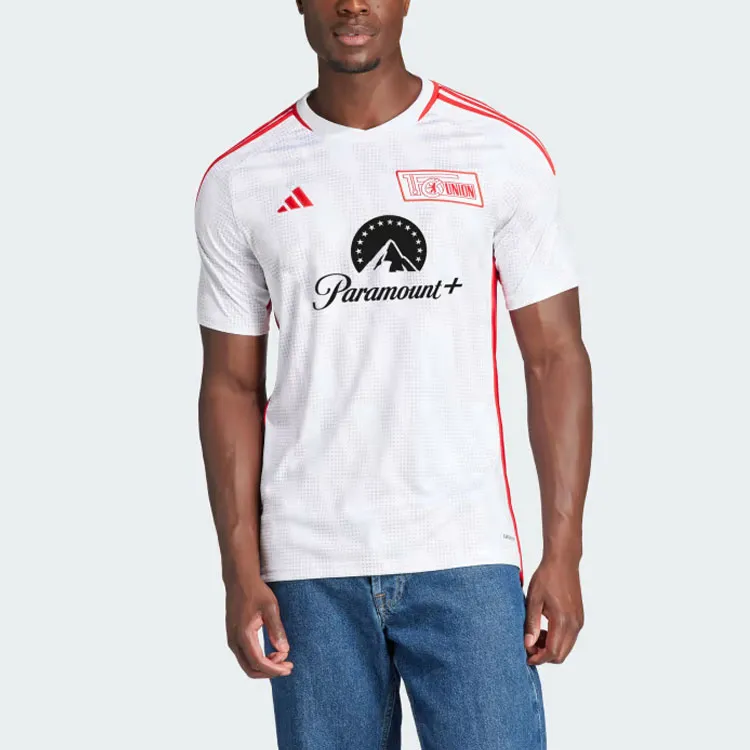 Adidas FC UNION BERLIN 23/24 AWAY JERSEY Soccer Jerseys Men's White-2