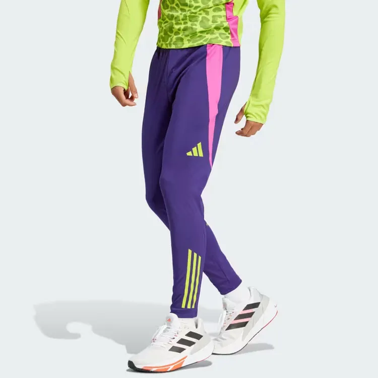 Adidas GENERATION PREDATOR TRAINING PANTS Soccer Bottoms Men's Purple-1