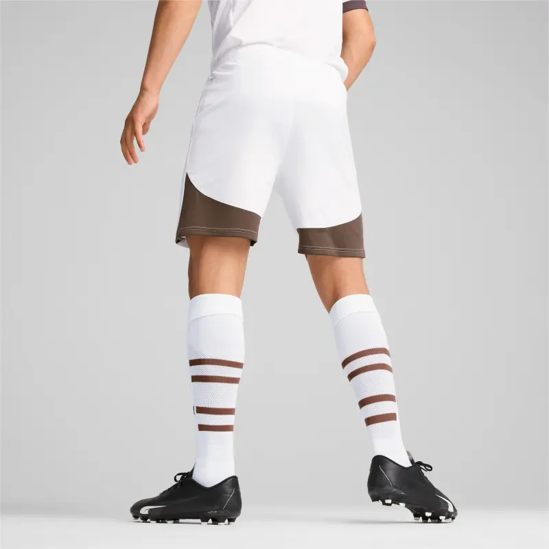 PUMA FC St. Pauli 24/25 Away Shorts Men Soccer Bottoms Men's White-3