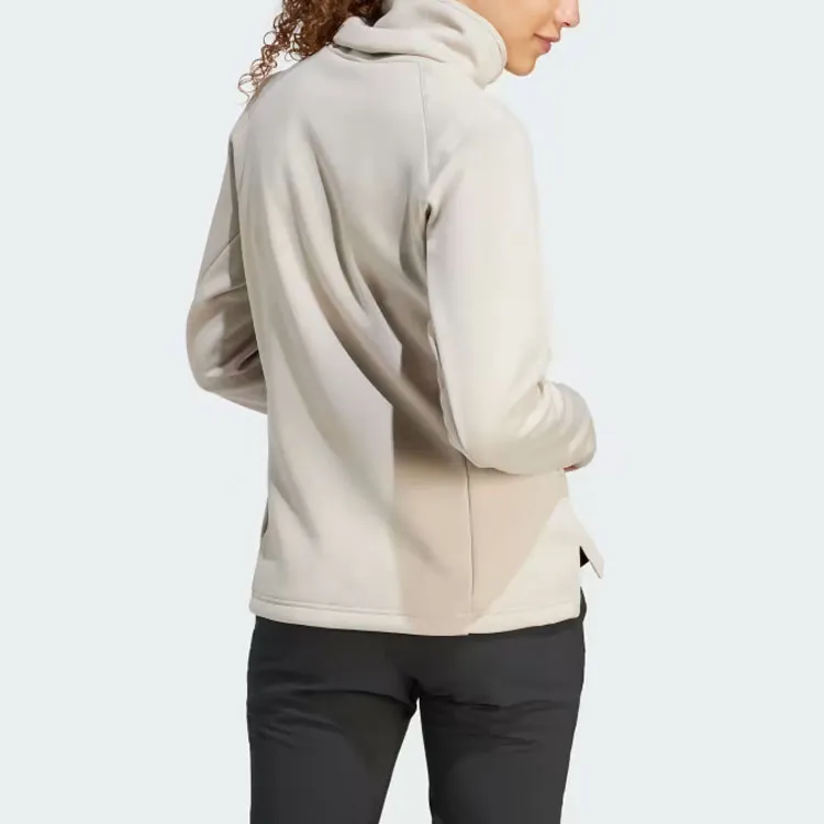 Adidas TERREX XPERIOR MEDIUM FLEECE PULLOVER Sweatshirt Women's Marvelous Beige-2